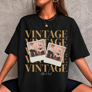 Gestalte dein eigenes Vintage-Paar zum Valentinsta T-Shirt