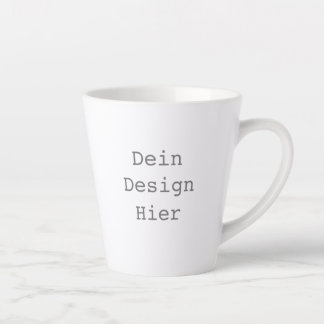 Gestalte deine eigene 0,34l Latte Tasse