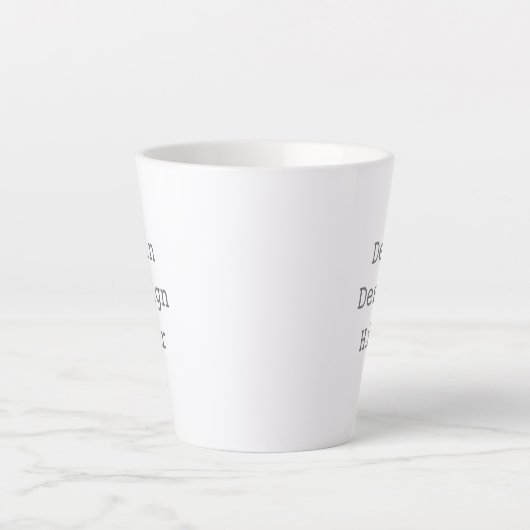 Gestalte deine eigene 0,34l Latte Tasse (Vorderseite)
