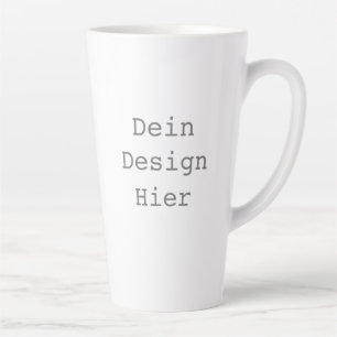 Gestalte deine eigene 0,48l Große Latte Tasse