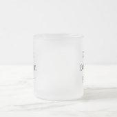 Gestalte deine eigene 296ml Tasse aus Milchglas (Mittel)