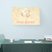 Gestalte deine eigene Feier Banner (Messe)