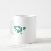 Gestalte deine Zukunft | Datengetriebene strategis Kaffeetasse (Vorderseite Links)