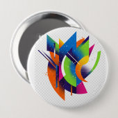 Gestalte deine Zukunft_positive Denkweise Button (Vorne & Hinten)