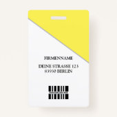 Gestalte Deinen Eigenen Ausweis (Rückseite)