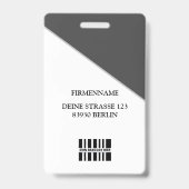 Gestalte Deinen Eigenen Ausweis (Rückseite)