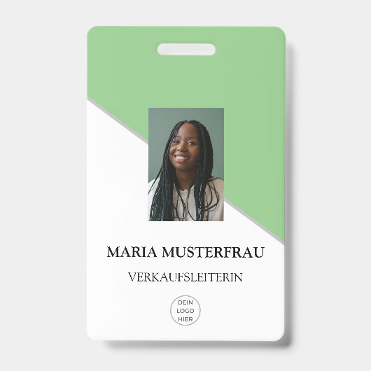 Gestalte Deinen Eigenen Ausweis (Vorderseite)