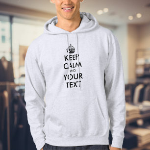 Gestalte deinen eigenen benutzerdefinierten Keep-C Hoodie