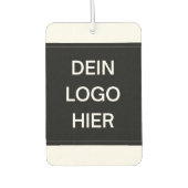 Gestalte deinen eigenen Duftbaum Autolufterfrischer (Vorderseite)