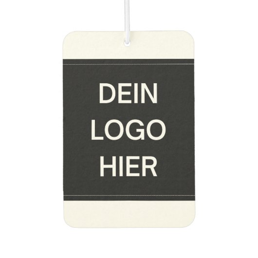 Gestalte deinen eigenen Duftbaum Autolufterfrischer (Vorderseite)
