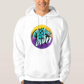Gestalte es selbst – Personalisierbare Designvorla Hoodie
