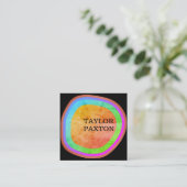 Gestaltebenen Quadratische Visitenkarte (Stehend Vorderseite)