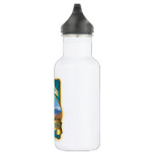 Gestalted Edelstahlflasche (Rechts)