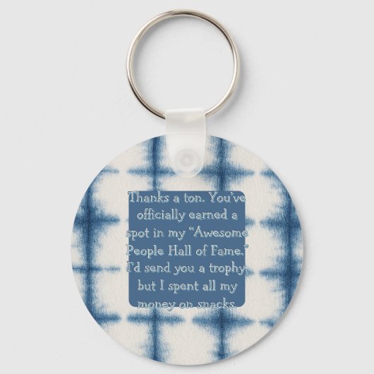 gestalted schlüsselanhänger (Vorderseite)