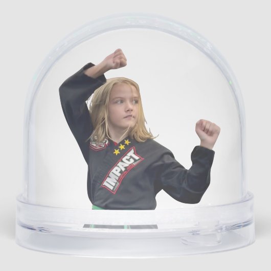 Gestalted Schneekugeln (Rückseite)