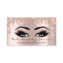 gestalten Künstler & Bräunen Tropfen rohen Lashes