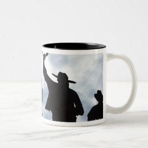 gestalten Sie dass Willkommen Sie zur Dodge-Stadt Zweifarbige Tasse