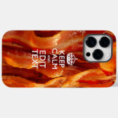Gestalten Sie dies mit Behalten Ruhe und Bacon-Dek Case-Mate iPhone Hülle (Rückseite (Horizontal))