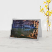 Gestalten Sie Fluss-Weißente mit 49 sonnige Karte (Gelbe Blume)