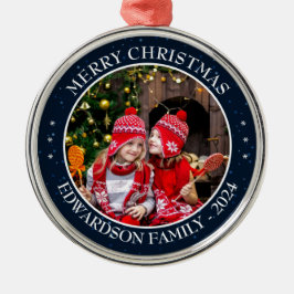 Gestalten Sie Ihr eigenes Foto - Weihnachten Ornament Aus Metall