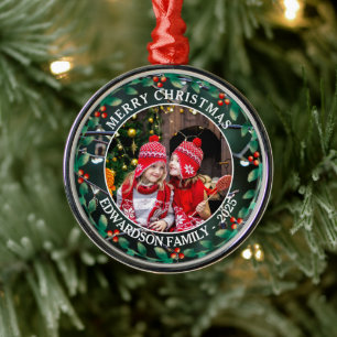 Gestalten Sie Ihr eigenes Foto - Weihnachten Ornament Aus Metall