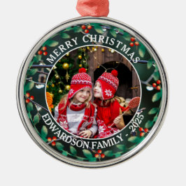 Gestalten Sie Ihr eigenes Foto - Weihnachten Ornament Aus Metall