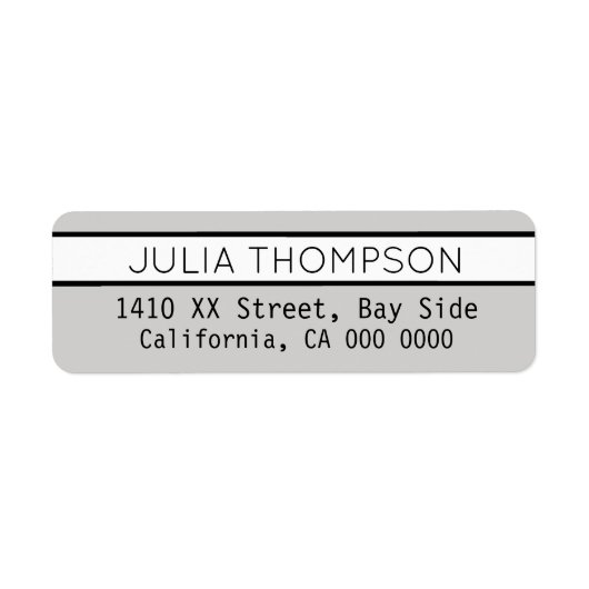 gestalten Sie Ihr eigenes hellgrau elegant (Vorne)