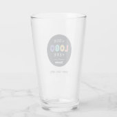Gestalten Sie Ihr Firmenlogo Glas (Rückseite)