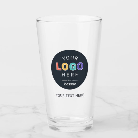 Gestalten Sie Ihr Firmenlogo Glas (Vorderseite)