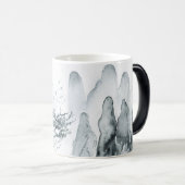 Gestalten Sie Ihre eigene Berglandschaft. Verwandlungstasse (VorderseiteRechts)