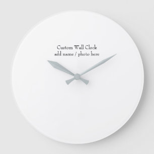 Gestalten Sie Ihre eigene Wohnung Große Wanduhr