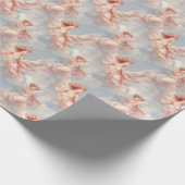 Gestalten Sie Ihre eigenen romantischen Engel Geschenkpapier (Ecke)