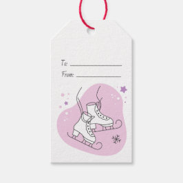 Gestalten Sie Ihre eigenen Stareis-Skate Rosa Weih Geschenkanhänger