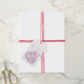 Gestalten Sie Ihre eigenen Stareis-Skate Rosa Weih Geschenkanhänger (Mit Garn)