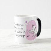 Gestalten Sie Ihre eigenen Stareis-Skate Rosa Weih Verwandlungstasse (VorderseiteRechts)