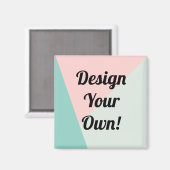 Gestalten Sie Ihre Personalisierten Geschenke Magnet (Vorderseite/Rückseite)