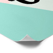 Gestalten Sie Ihre Personalisierten Geschenke Poster (Ecke)