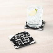 Gestalten Sie Ihre Tage... Getränkeuntersetzer (Rechte Seite)