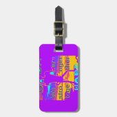 Gestalten Sie Ihre USA - hoffen wir gemeinsam Gepäckanhänger (Vorderseite vertikal)