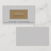 gestalten Sie Ihren eigenen eleganten Pro-Standard Visitenkarte (Vorne/Hinten)