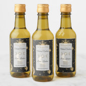 Gestalten Sie Ihren eigenen Mann auf dem Mond Weinetikett (Flaschen)