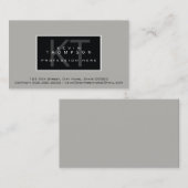 gestalten Sie Ihren eigenen modernen professionell Visitenkarte (Vorne/Hinten)