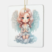 Gestalten Sie Ihren eigenen Prachtangel Keramikornament (Links)