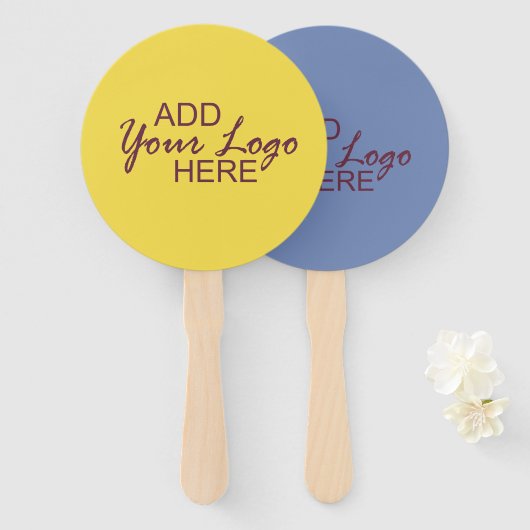 gestalten Sie Ihren eigenen Programmfan Fächer (Vorne und Hinten)