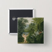 Gestalten Sie mit dem Amor landschaftlich, der Button (Vorne & Hinten)