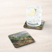 Gestalten Sie mit dem Fall von Ikarus, c.1555 Getränkeuntersetzer (Rechte Seite)