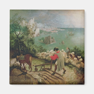 Gestalten Sie mit dem Fall von Ikarus, c.1555 Magnet