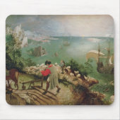 Gestalten Sie mit dem Fall von Ikarus, c.1555 Mousepad (Vorne)