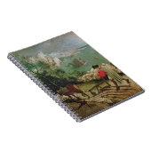 Gestalten Sie mit dem Fall von Ikarus, c.1555 Notizblock (Rechte Seite)