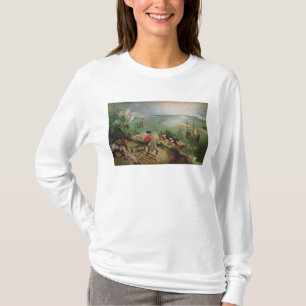 Gestalten Sie mit dem Fall von Ikarus, c.1555 T-Shirt